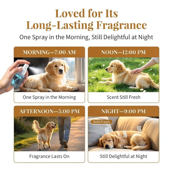 Oivolii Pet Cologne Spray Natural Hypoallergenic Long-2