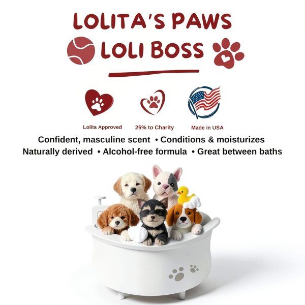 Lolitas Paws Dog Cologne Gentle Coconut Conditioner Fresh-5