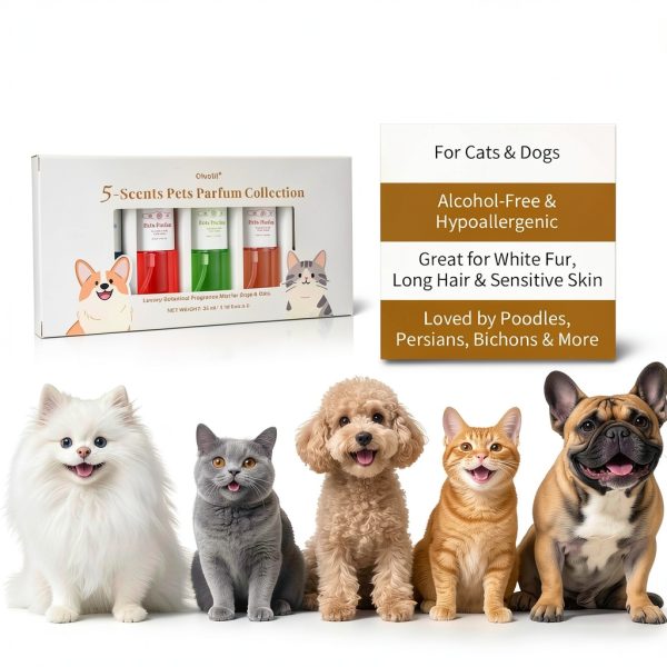 Oivolii Pet Cologne Spray Natural Hypoallergenic Long-5