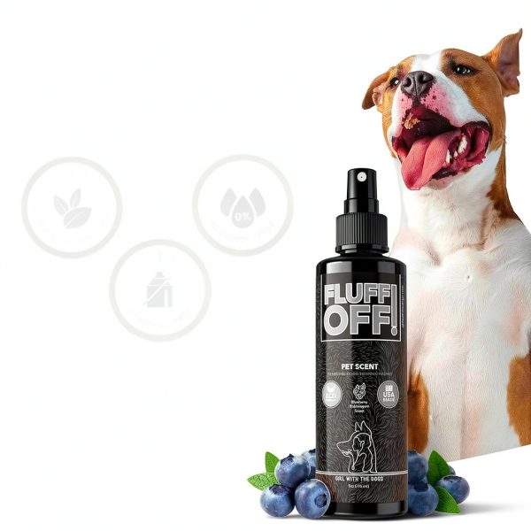 FLUFF OFF Dog Cologne Spray Long Lasting Freshness Natural-5