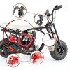 Mini Bike Brake Kit GOIMGN 7/8" Red Disc Set with Lever and Rotor-3