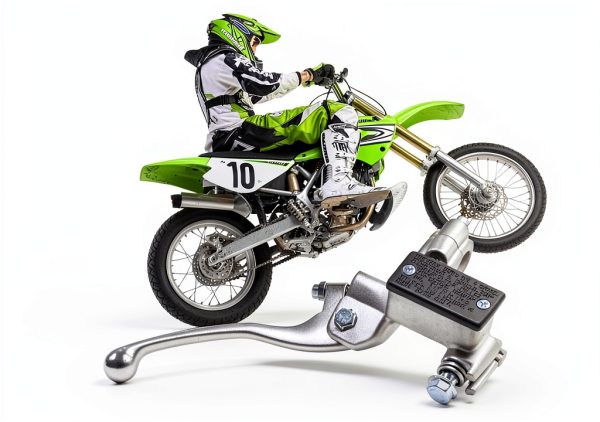 Front Brake Lever DUZFOREI Aluminum for Kawasaki KX Series-4