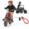 Mini Bike Brake Kit GOIMGN 7/8" Red Disc Set with Lever and Rotor-6