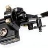 Sollon Motorcycle Brake Lever Left Hand Aluminum 02SL201L Black-3
