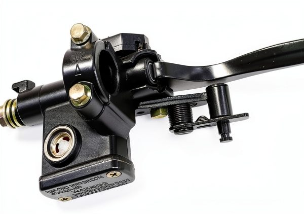 Sollon Motorcycle Brake Lever Left Hand Aluminum 02SL201L Black-3