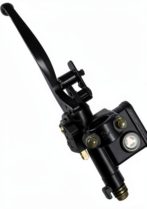 Sollon Motorcycle Brake Lever Left Hand Aluminum 02SL201L Black-4