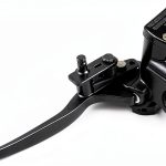 Sollon Motorcycle Brake Lever Left Hand Aluminum 02SL201L Black-0