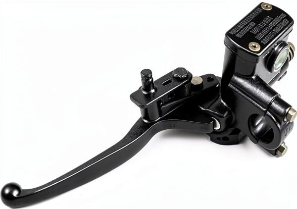 Sollon Motorcycle Brake Lever Left Hand Aluminum 02SL201L Black-0