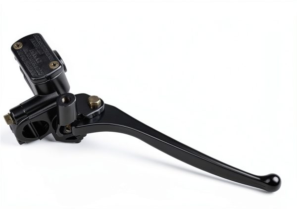 CNCMOTOK Aluminum Brake Lever 7/8" 22mm Handlebar with Banjo Bolt-1