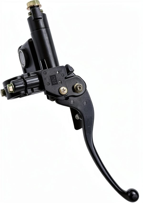Sollon Motorcycle Brake Lever Left Hand Aluminum 02SL201L Black-2