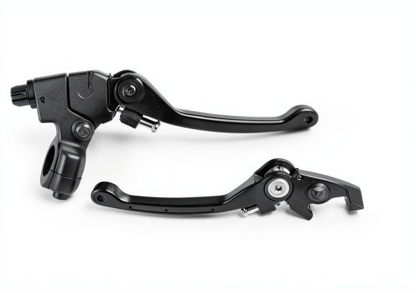 Motorcycle Clutch Brake Lever Retepif LHYM-BLACK Powder Coated 7/8"-1