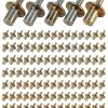 Hammer Drive Rivets 100pcs Aluminum Core Round Head Expansion Rivets-0
