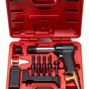 Hanson Rivet 3X AIR Hammer Kit for Solid Rivets with Bucking Bars-0
