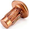 Copper Solid Rivets uxcell 50pcs 1/8" x 15/64" Round Head Fasteners-0