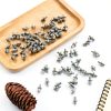 Hammer Drive Rivets 100pcs Aluminum Core Round Head Expansion Rivets-2
