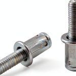 Astro Tools RS8M 50pc M8 8mm Steel Rivet Studs Silver Hand Powered-0