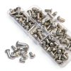 147Pcs Solid Aluminum Round Head Rivets M5 M6 M8 Assortment Kit 5 Sizes-2