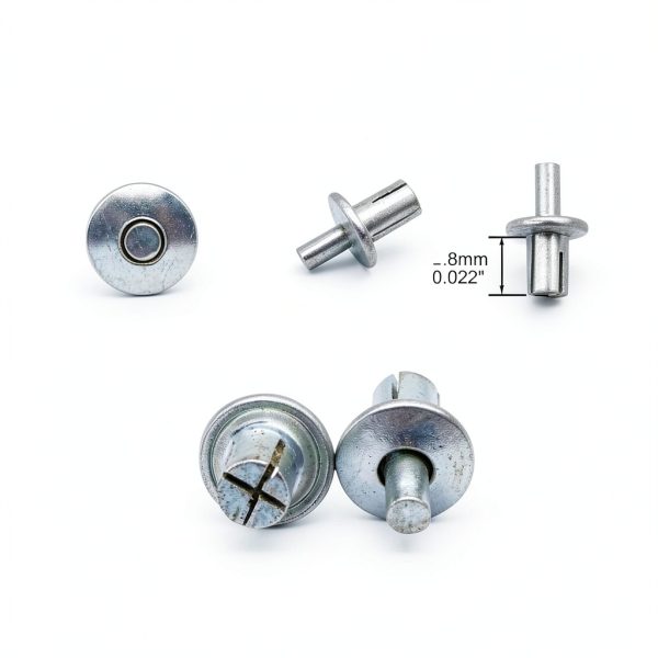 Round Headed Aluminum Rivets Baudelun Solid Hammer Drive Expansion-1