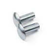 3/16" x 1/2" Brazier Head Solid Aluminum Rivets – Baudelun 100-Pack-0