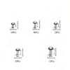 147Pcs Solid Aluminum Round Head Rivets M5 M6 M8 Assortment Kit 5 Sizes-1