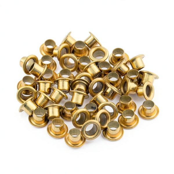 XINGYHENG 650pcs Zinc Plated Copper Rivets Kit 8 Sizes Plastic Case-2