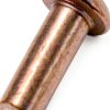 Biaungdo Copper Solid Rivets 1/8 inch Diameter 5/16 L Shank 100pcs-1
