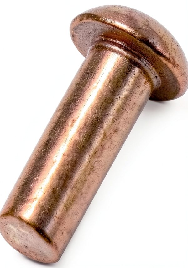 Biaungdo Copper Solid Rivets 1/8 inch Diameter 5/16 L Shank 100pcs-1