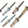 eMagTech 40PCS Internal Lock Dome Head Structural Rivets Grip Range of 1.5mm-16.0mm Rivet Fastener Bolt for Aviation Automobiles Construction Silver-0