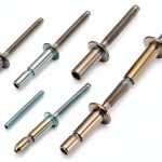 eMagTech 40PCS Internal Lock Dome Head Structural Rivets Grip Range of 1.5mm-16.0mm Rivet Fastener Bolt for Aviation Automobiles Construction Silver-0