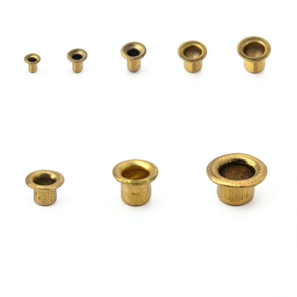 XINGYHENG 650pcs Zinc Plated Copper Rivets Kit 8 Sizes Plastic Case-1