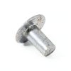 3/16" x 3/8" Brazier Head Solid Aluminum Rivets – 100 Pack by Baudelun-0