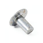 3/16" x 3/8" Brazier Head Solid Aluminum Rivets – 100 Pack by Baudelun-0