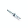 eMagTech 40PCS Internal Lock Dome Head Structural Rivets Grip Range of 1.5mm-16.0mm Rivet Fastener Bolt for Aviation Automobiles Construction Silver-4