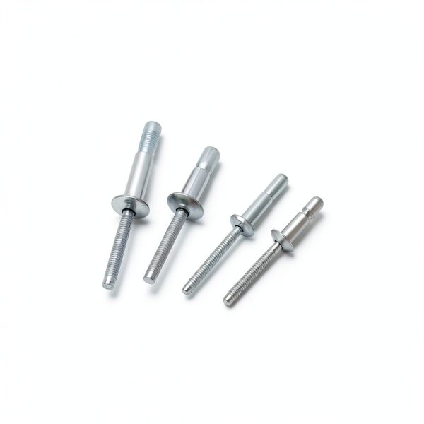 eMagTech 40PCS Internal Lock Dome Head Structural Rivets Grip Range of 1.5mm-16.0mm Rivet Fastener Bolt for Aviation Automobiles Construction Silver-5