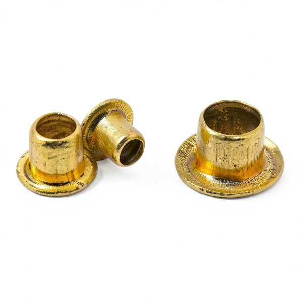 XINGYHENG 650pcs Zinc Plated Copper Rivets Kit 8 Sizes Plastic Case-5
