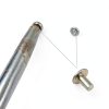 3/16" x 3/8" Brazier Head Solid Aluminum Rivets – 100 Pack by Baudelun-2