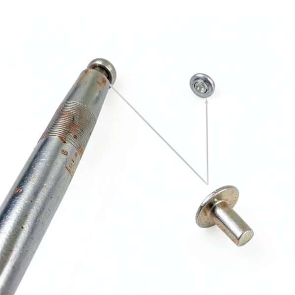 3/16" x 3/8" Brazier Head Solid Aluminum Rivets – 100 Pack by Baudelun-2