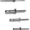 eMagTech 40PCS Internal Lock Dome Head Structural Rivets Grip Range of 1.5mm-16.0mm Rivet Fastener Bolt for Aviation Automobiles Construction Silver-3